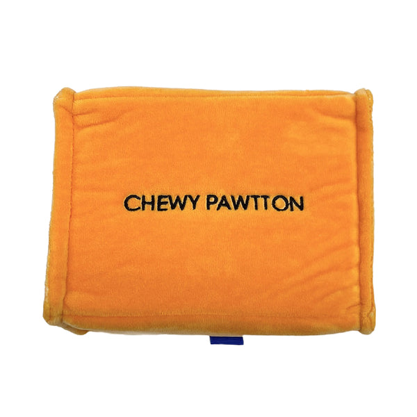 Chewy Vuiton Purse Squeaky Toy for Dogs – Petit Pups Pawtique & More